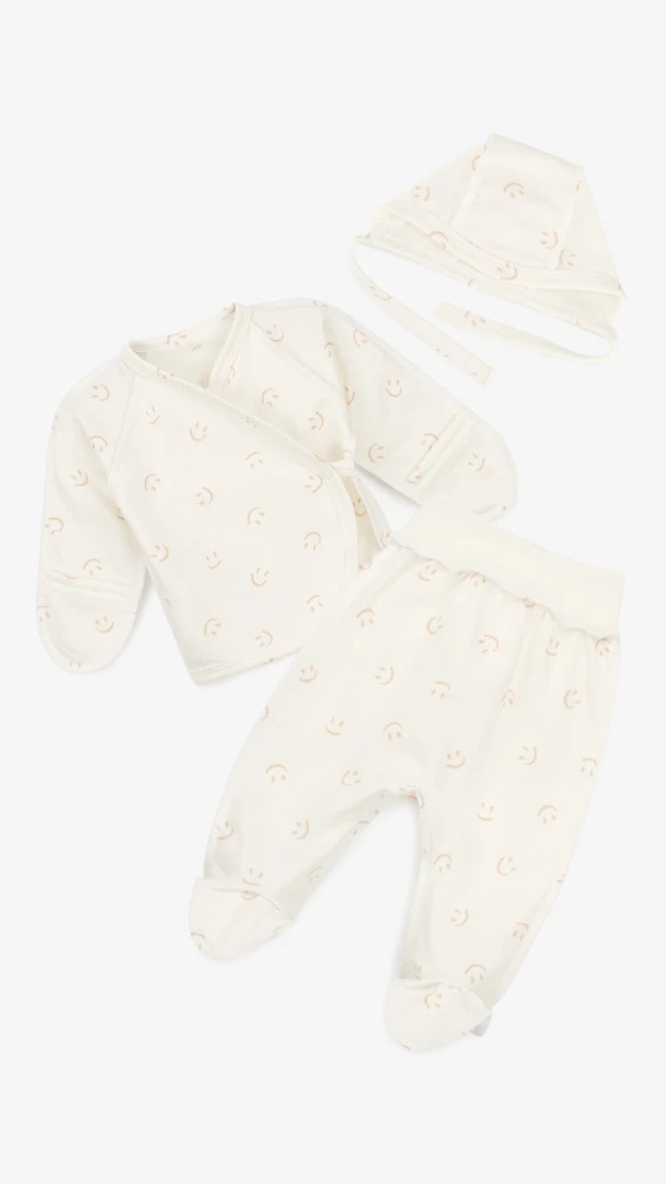 Комплект 3-х предметний для малюків Baby Life А-305 50 см Молочний