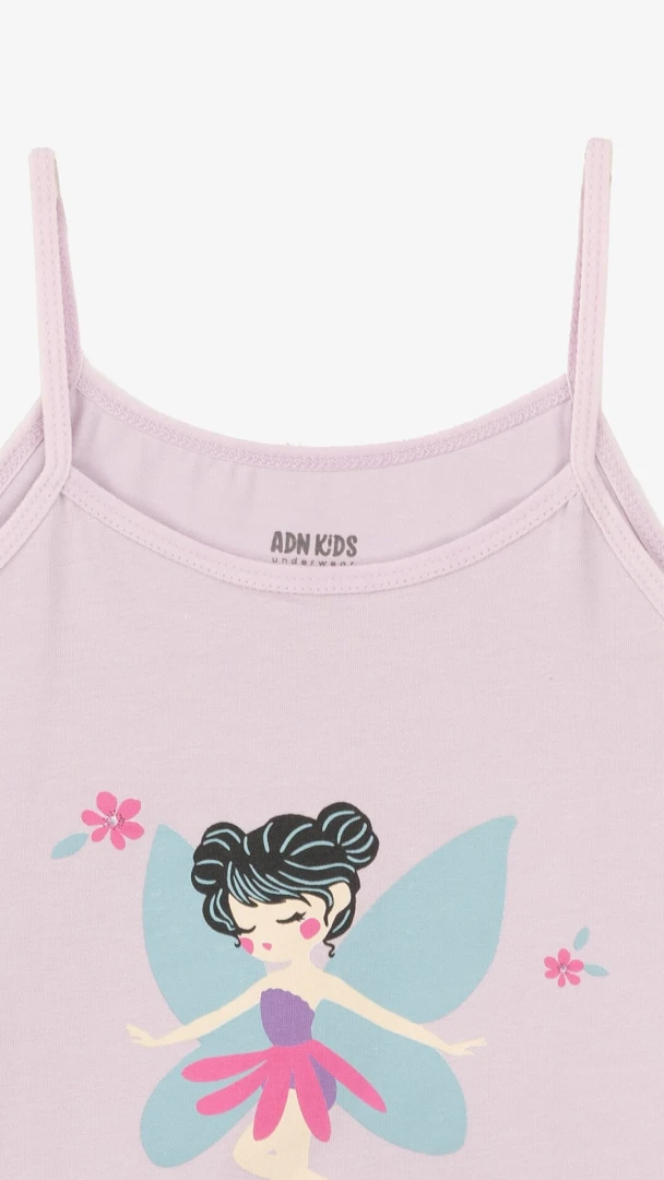 Комплект майка+труси для дівчинки ADN Kids 8630 2-3 роки Фіолетовий  Фото №1