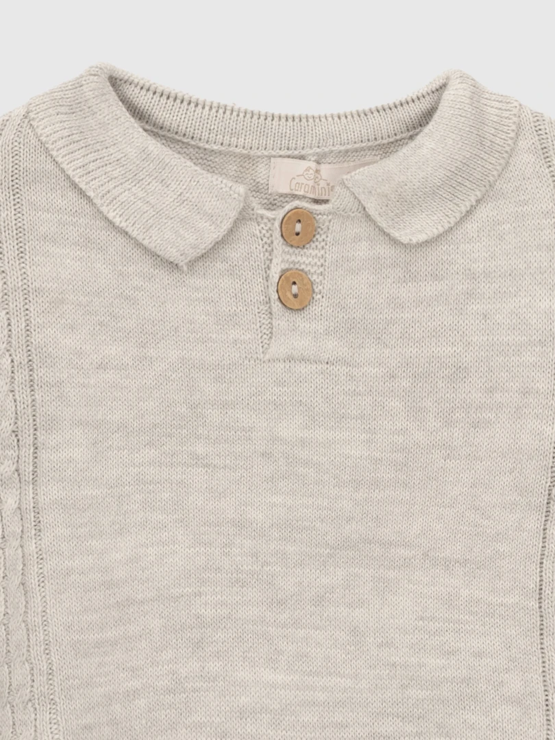 Костюм для хлопчика Caramini 7820 56 см Сірий (2000990531025D)  Фото №1