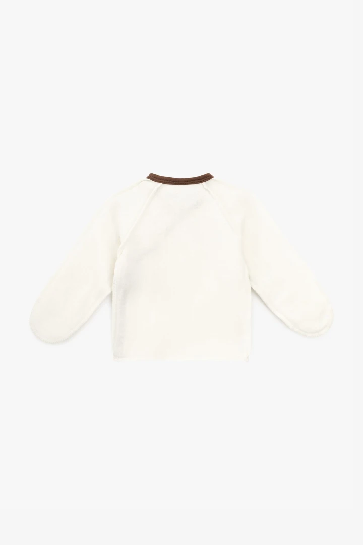 Костюм розпашенка+повзунки+шапка для малюків Baby Life А-305 56 см Коричнево-молочний  Фото №7