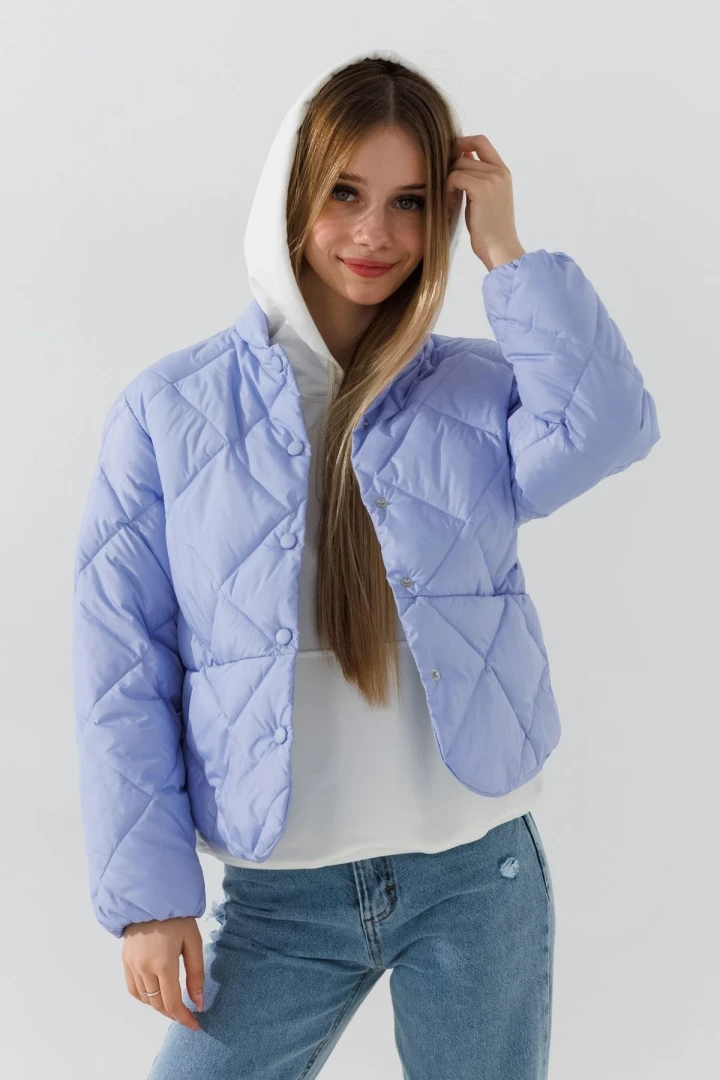 Куртка для девочки LAWA GBC02333 122 см Голубой