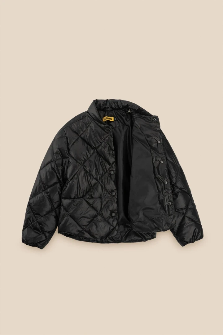 Куртка для девочки LAWA GBC02333 122 см Черный  Фото №0