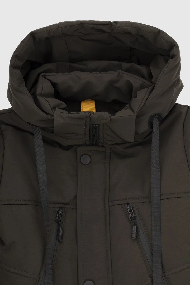 Куртка зимняя для мальчика ОШЕН Jasper 140 см Хаки (2000989553168W)  Фото №11