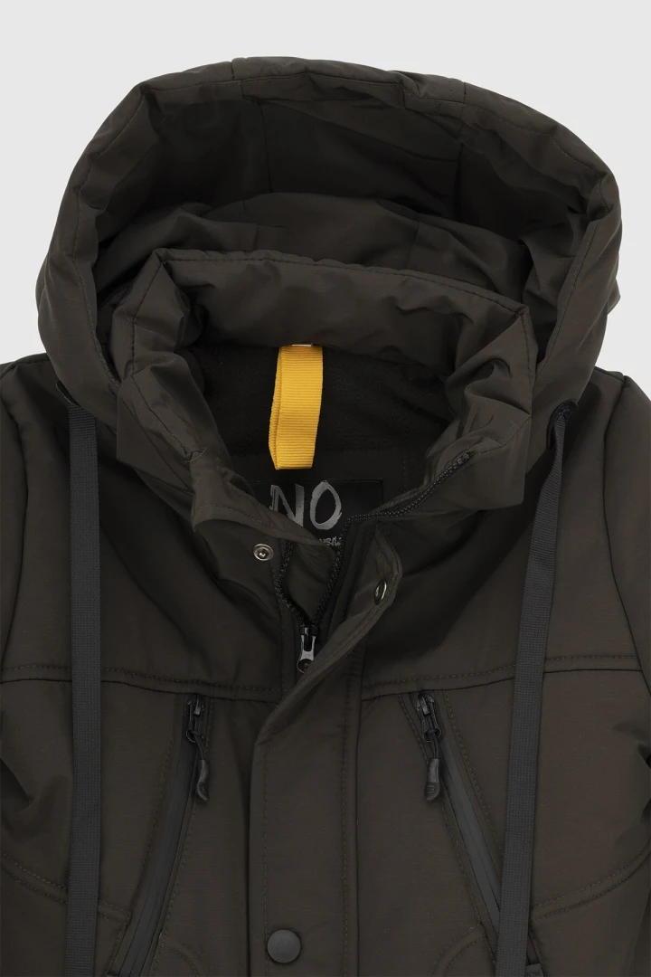Куртка зимняя для мальчика ОШЕН Jasper 140 см Хаки (2000989553168W)  Фото №14