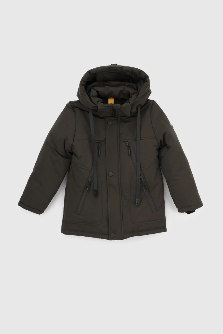 Куртка зимняя для мальчика ОШЕН Jasper 140 см Хаки (2000989553168W)  Фото №9