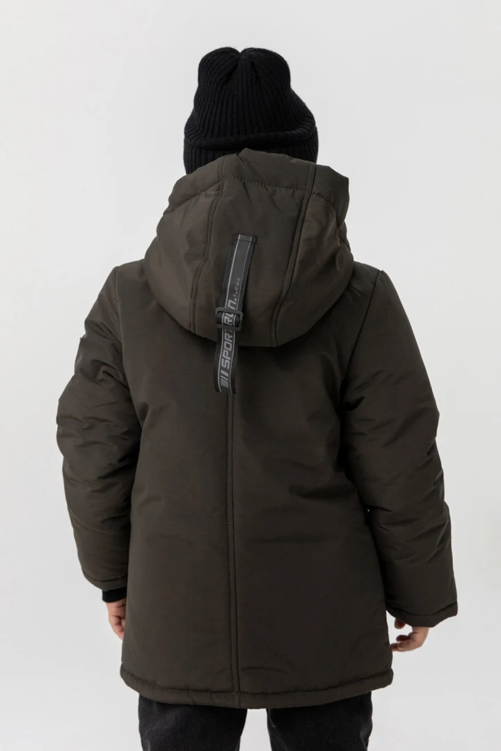 Куртка зимняя для мальчика ОШЕН Jasper 140 см Хаки (2000989553168W)  Фото №1