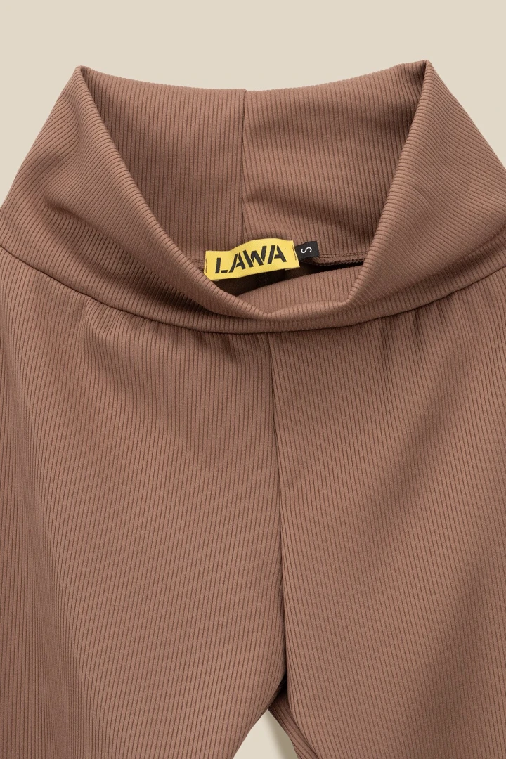 Лосини однотонні жіночі LAWA WBC02307 XS Мокко  Фото №8