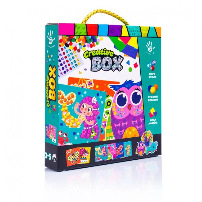 Набір для творчості &quot;Creative Box Сова&quot; Vladi Toys VT4433-08  Фото №6