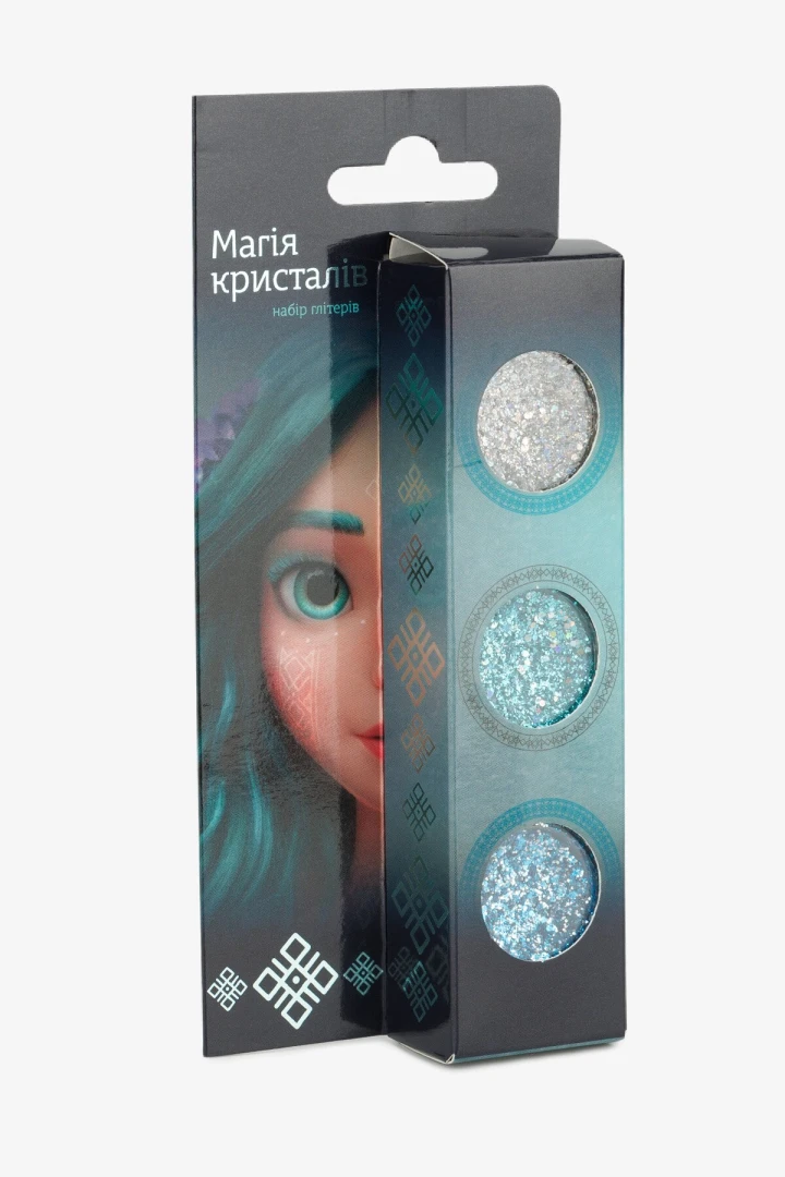 Набір глітерів для макіяжу Магія Кристалів Colour Intense x Mavka  Різнокольоровий