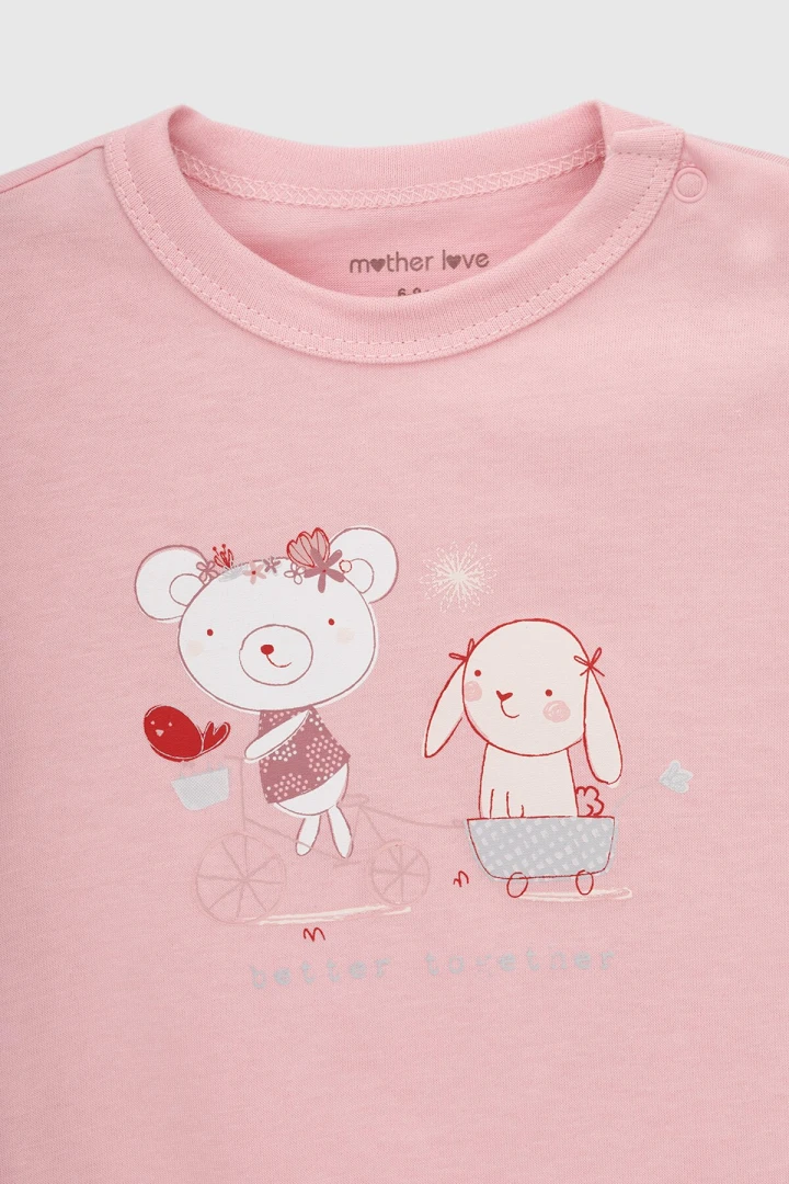 Песочник для девочки Mother Love 2385 68 см Розовый (2000990530554S)  Фото №0