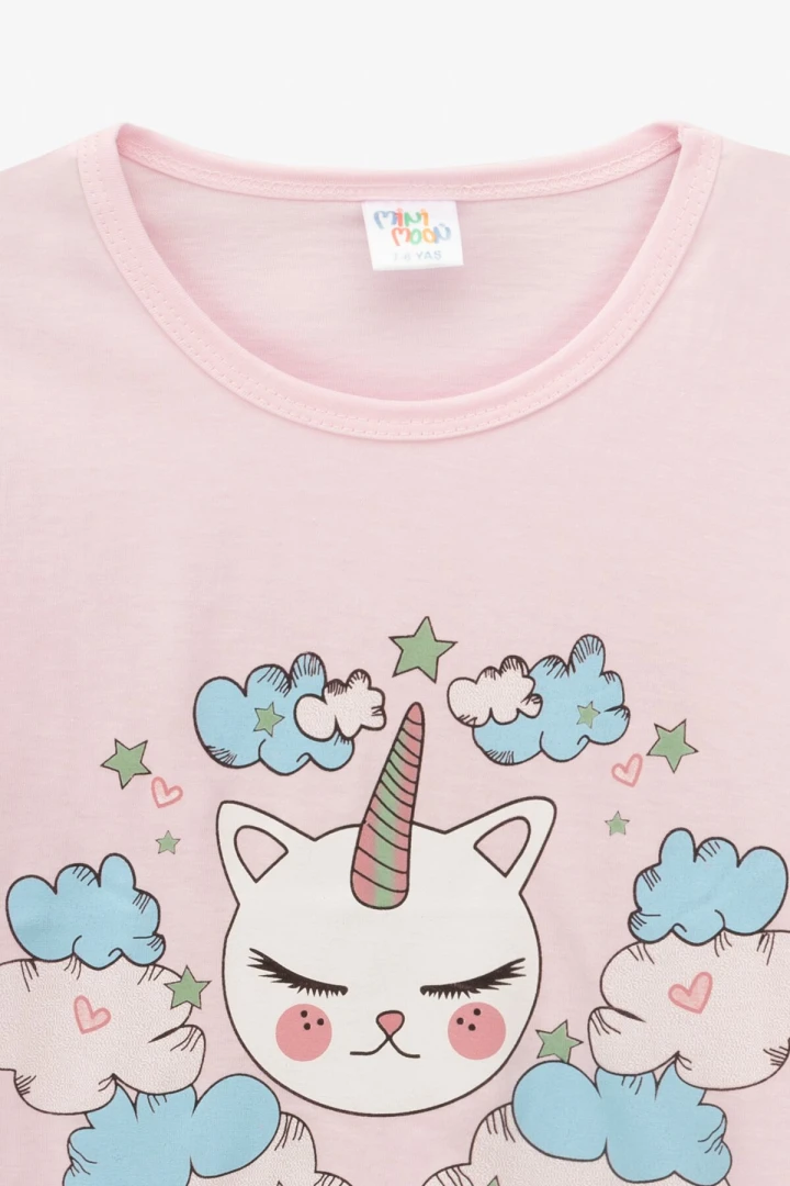 Пижама для девочки Mini Moon 1124 122 см Розовый  Фото №1
