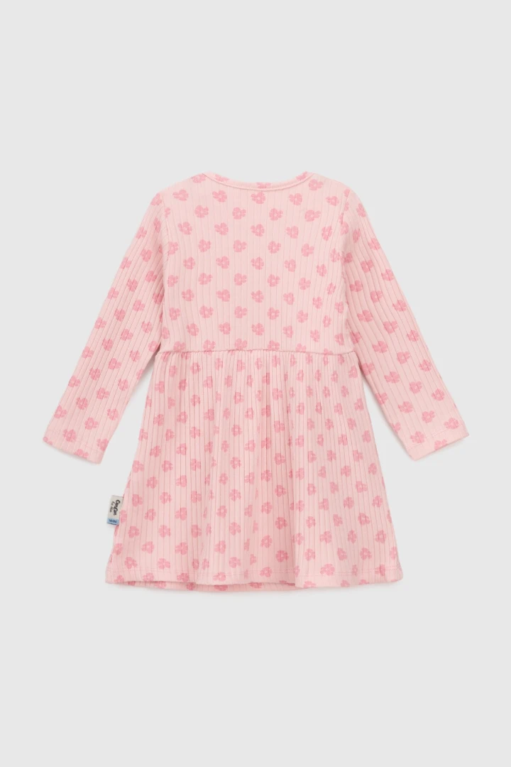 Платье для девочки Baby Show 14258 68 см Розовый (2000990646880D)  Фото №3