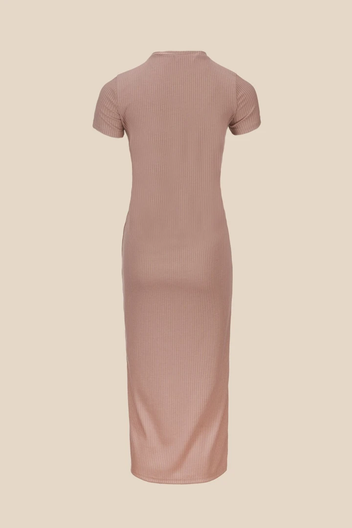 Платье однотонное женское LAWA WBC02371 XS Мокко  Фото №6