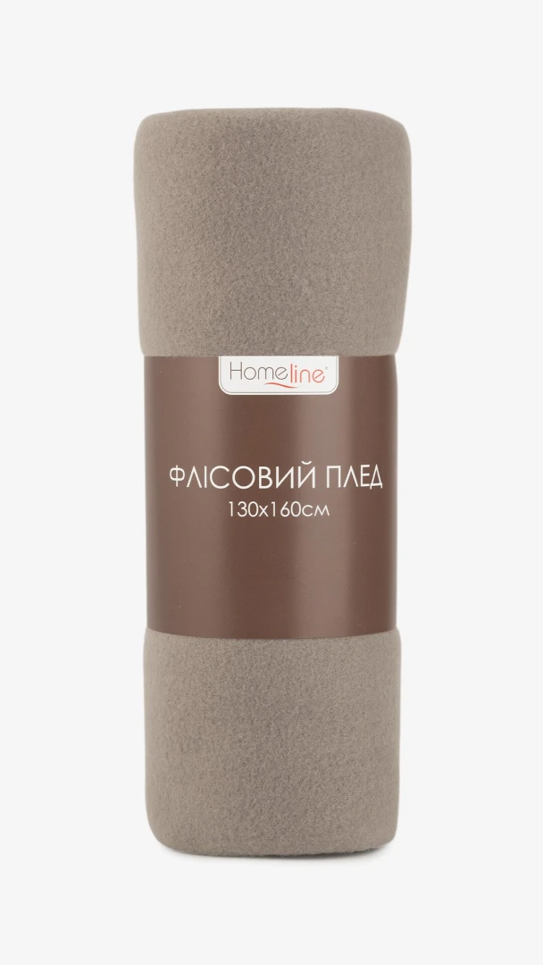 Плед флісовий Полар 179109 130х160 см Капучино  Фото №2