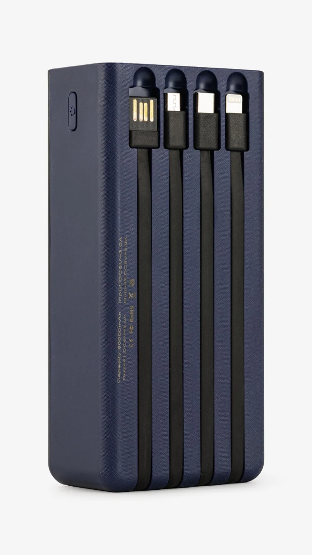 Повербанк 60000mAh Синій  Фото №0