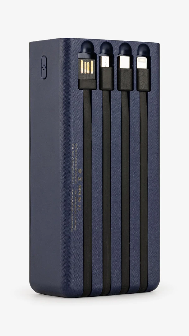 Повербанк 80000mAh Синій  Фото №0