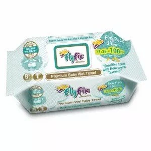 Серветки вологі дитячі FlуFix 415206 100 шт. (8699415415206A)