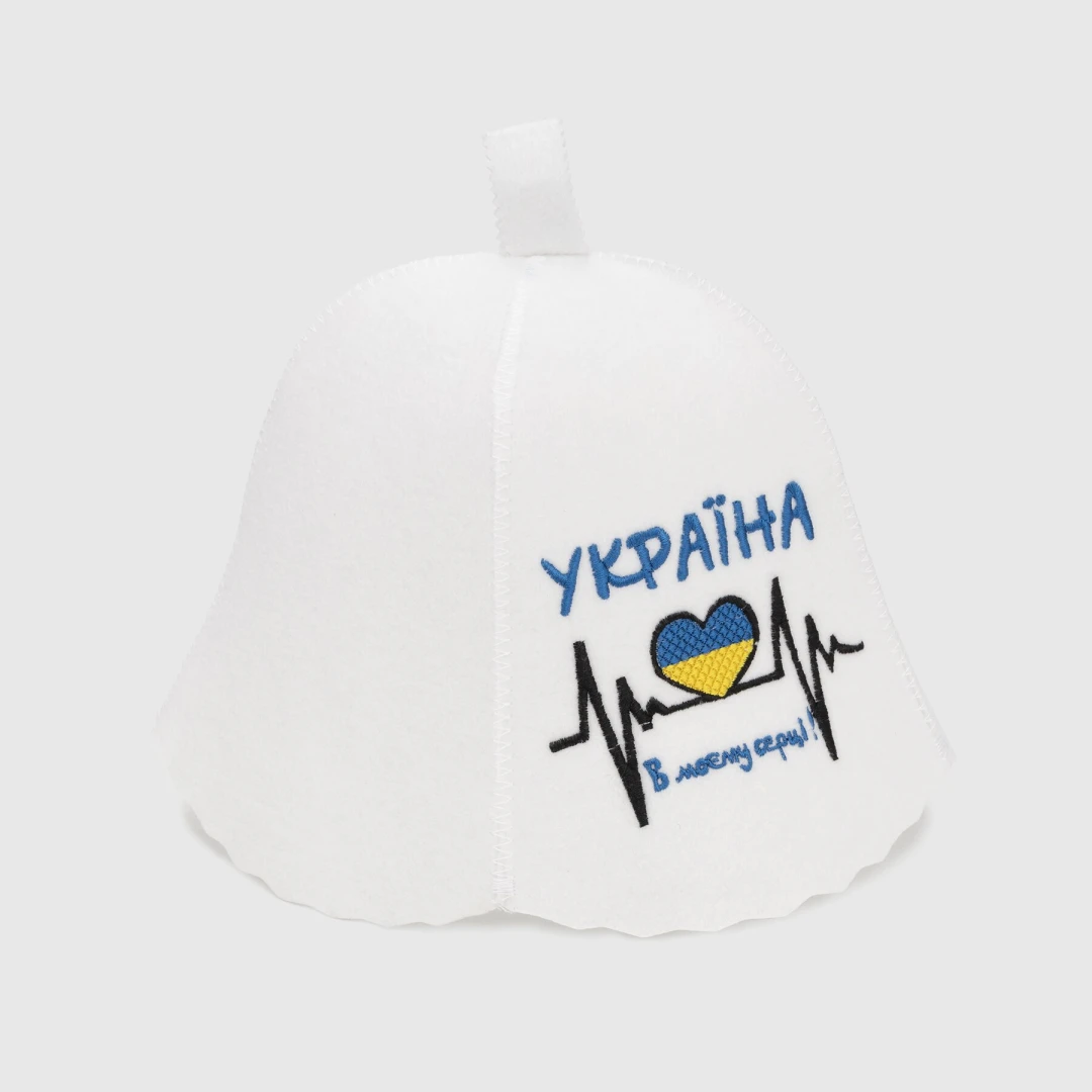 Шапка для сауни COTTONHILL Україна Білий (2000990279101A)