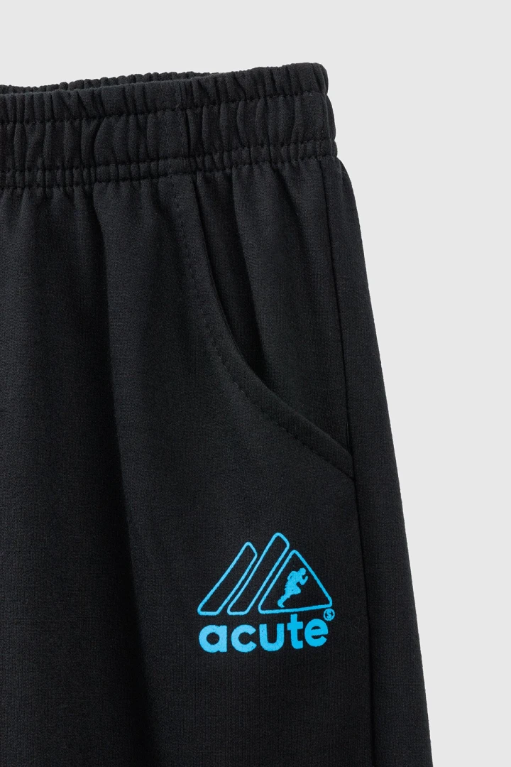 Спортивный костюм (кофта+штаны) для мальчика XHZ-0596 158 см Черно-голубой (2000990733139D)  Фото №14
