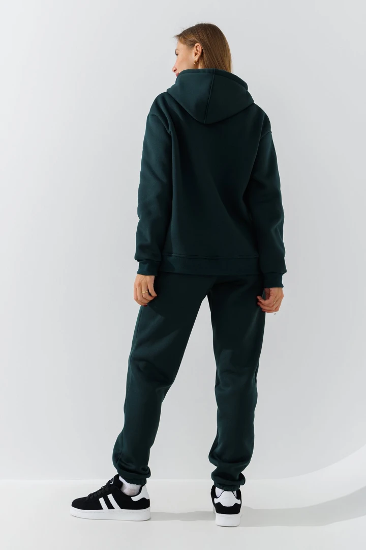 Спортивные штаны джоггеры женские LAWA WBC02438 XS Темно-зеленый  Фото №3