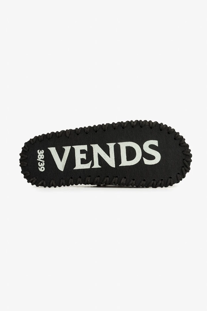 Капці жіночі Vends 247W 36-37 Чорний  Фото №2