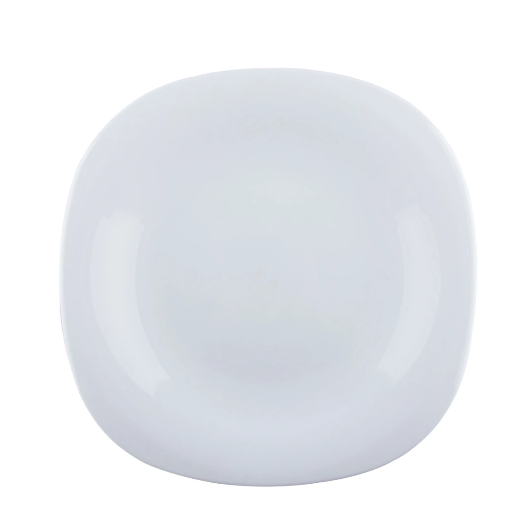 Тарілка обідня Blanco Square Vittora 6902020082407 240 мл Білий