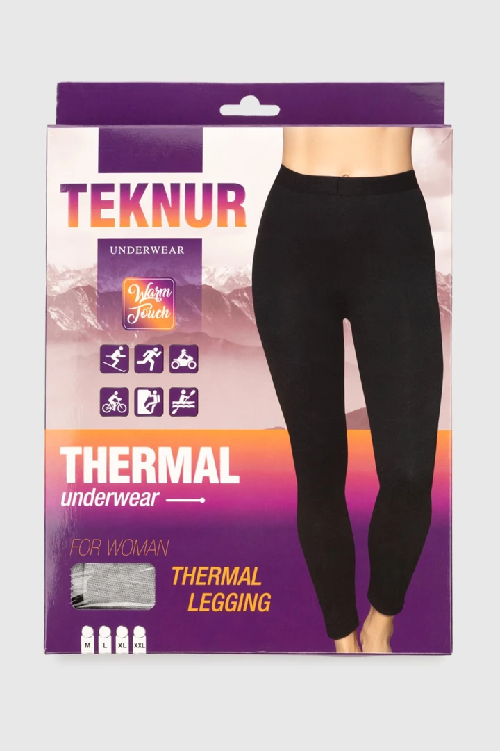 Термолосини жіночі Teknur Teknur 3.3 L Сірий (2000990266279W)  Фото №1