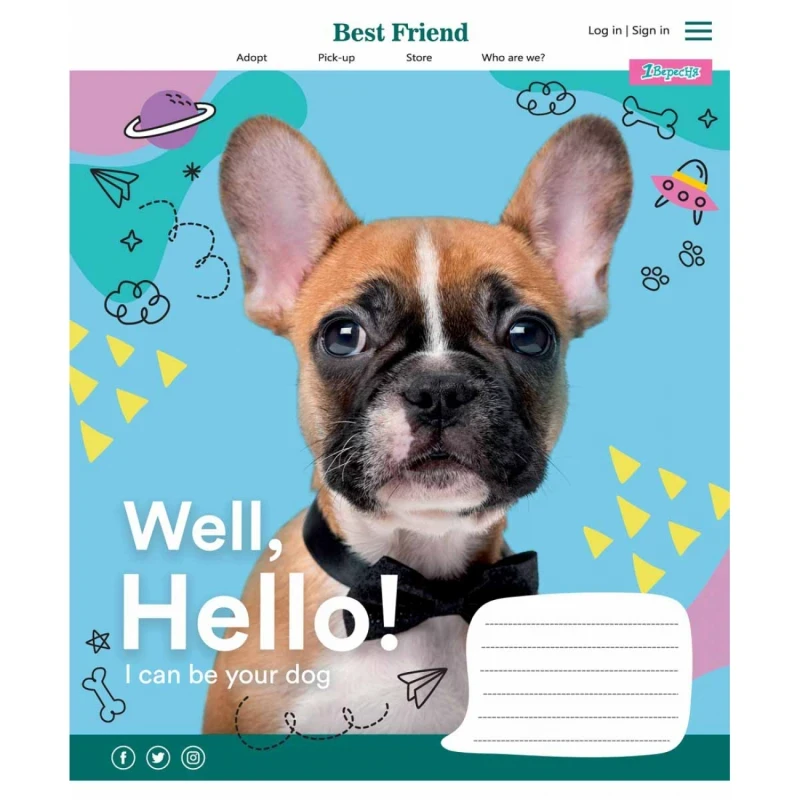 Зошит учнівський &quot;Well, Hello!&quot; 1 вересня 766302 12 арк. (4823092274625)(SC)  Фото №3