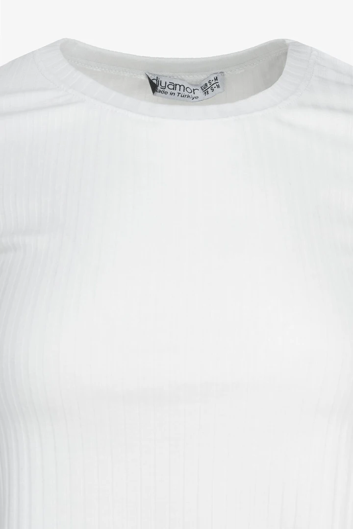 Топ однотонный женский 200284-2 L/XL Белый  Фото №0
