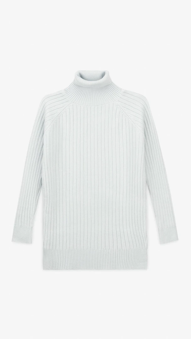 Туника однотонная женская 06 One Size Голубой