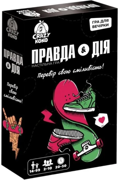 Гра настільна Vladi Toys розважальна Правда або дія VT5903-02 Різнокольоровий  Фото №0