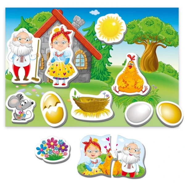 Гра настільна Магнітний театр &quot;Курочка Ряба&quot; Vladi Toys VT3206-31  Фото №1