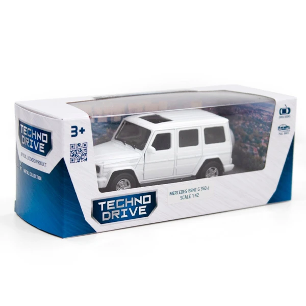 Автомодель - MERCEDES BENZ G350 250275 Белый (6900007318808)  Фото №11