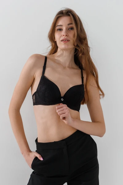 Купить Бюстгальтер Onita de Mas 6806 80C Черный Артикул: 2000990943705 Фото №1