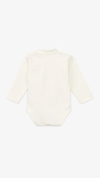 Боди-гольф для малышей Baby Life 339 62 см Молочный  Фото №4