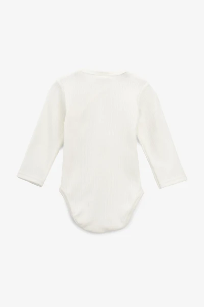 Боді на запах для малюків Baby Life P-907 68 см Молочний  Фото №5