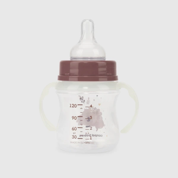 Пляшка антиколікова Canpol Babies 35/236_pin Easystart Sleepy Koala з широким отвором 120 мл Рожевий (2000990204158)  Фото №4