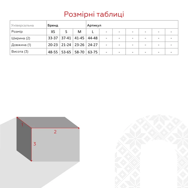 size grid