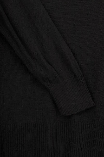 Джемпер однотонний жіночий Park karon 10245 One Size Чорний (2000989979005D)  Фото №9