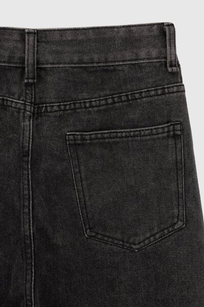 Купить Джинсы Mom Fit женские 801 XL Серый Артикул: 2000990501844 Фото №9