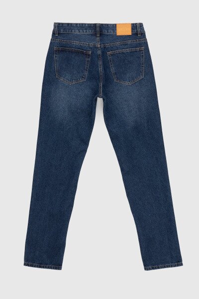Купити Джинси Regular Fit чоловічі Ren Tomogo DM-1 30 Темно-синій Артикул: 2000990274007 Фото №9