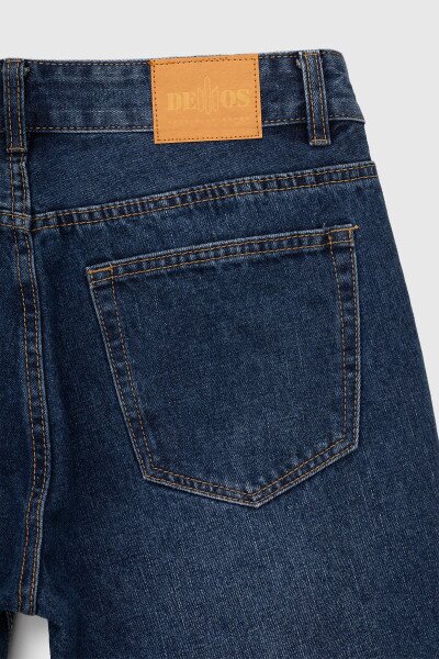 Купити Джинси Regular Fit чоловічі Ren Tomogo DM-1 30 Темно-синій Артикул: 2000990274007 Фото №11