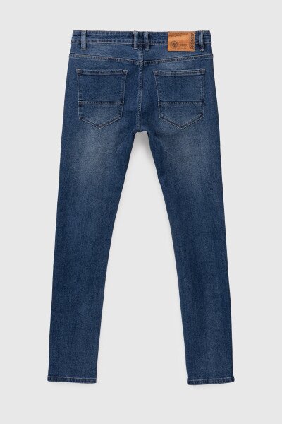 Купити Джинси Slim Fit чоловічі 2271 27 Синій (2000990729361D) Артикул: 2000990729361 Фото №10