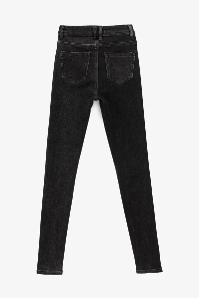 Джинсы Slim Fit женские A7158 25 Серый (2000990759863W)  Фото №9