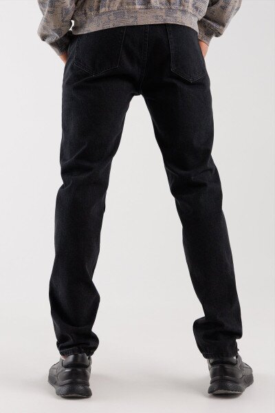 Купити Джинси Regular Fit чоловічі Ren Tomogo DM-4 32 Чорний Артикул: 2000990274281 Фото №4