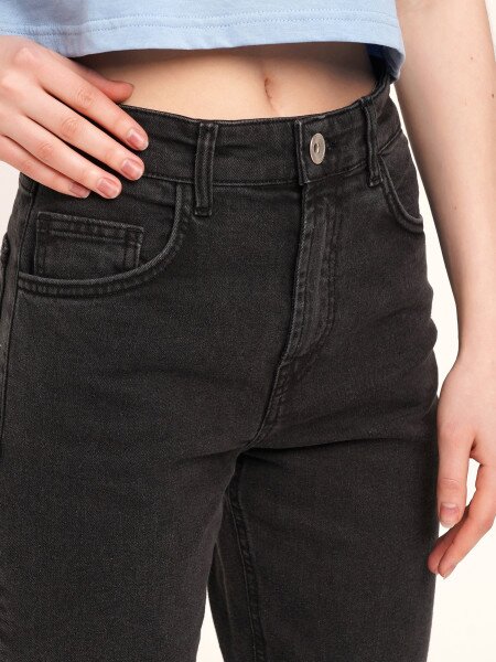 Купити Джинси Regular fit жіночі LAWA WBC02367 34 Графітовий Артикул: 2000990481351 Фото №5