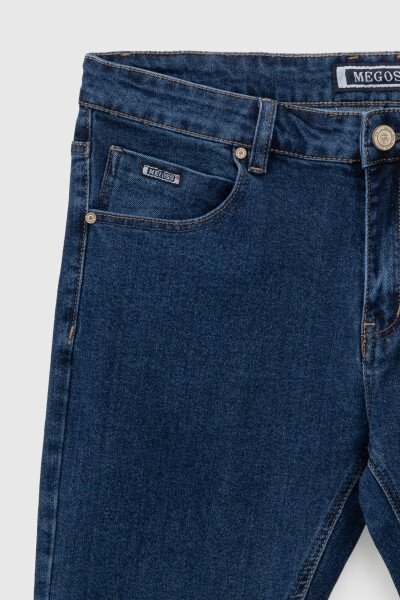Купити Джинси Slim Fit чоловічі 2270 27 Синій (2000990729446D) Артикул: 2000990729446 Фото №7