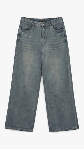 Джинси Baggy Fit чоловічі  W012 28 Синій  Фото №5