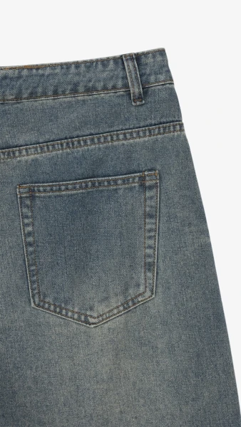 Джинси Baggy Fit чоловічі  W012 28 Синій  Фото №7