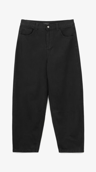 Джинси Baggy Fit чоловічі  W015 30 Чорний  Фото №5